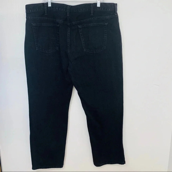 Urban Pipeline  Mens Jeans 42/30 Black Regular Fit Straight Leg 100% Cotton - Picture 2 of 7